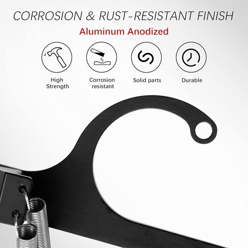 TEMSONE 4150 4160 Series Throttle Cable Bracket Billet Aluminum Anodized Throttle Brackets Return Spring Adjustable Black in Kuwait