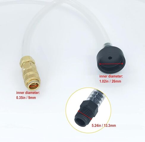 AAPCLUB HS5157 أسطوانة سائل التوجيه الهيدروليكي للتركيب الأمامي لمجموعة Seastar Bleed/مجموعة التعبئة لـ Seastar in Kuwait