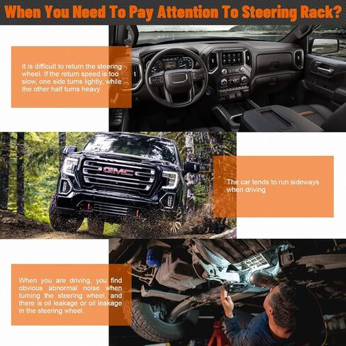 DRIVESTAR Power Steering Rack & Pinion Assembly, for Toyota 4Runner 1996-2002, for Toyota Tacoma 1995-1997, for Toyota Tacoma & Pre Runner 1998-2004, New Hydraulic (Not for Manual) in Kuwait