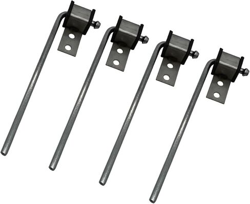 2 Pack Universal Exhaust Hanger Rod Weld On Heavy Duty Exhaust Bracket Hanger - 3/8" Rod 10" Long in Saudi Arabia