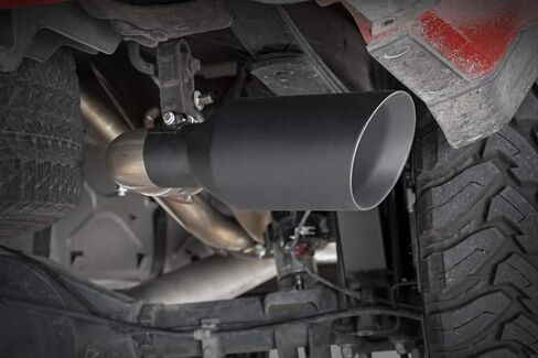 عادم Rough Country المزدوج Cat-Back لـ 2014-2018 Chevy/GMC 1500 | 5.3 لتر - 96007 in Kuwait