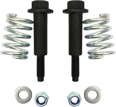 مسمار زنبركي العادم يناسب Honda Acura، Subaru، Toyota Prius Bolt Spring Kit لإصلاح اتصال آمن ومرن (2) in Kuwait