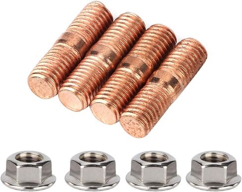 طقم مسمار توربو Suuonee، M10x1.50 خيط T3 T4 T6 طقم مسمار توربو عالي القوة صواميل شفة من سبائك الصلب in Kuwait