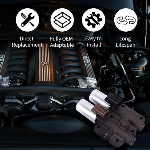 مجموعة الملف اللولبي ناقل الحركة لـ Hond-a Accord Odysse-y Pilo-t TL CL MDX استبدال #28250-P6H-024 28250-P7W-003 28400-P6H-013 28500-P6H-013 in Kuwait