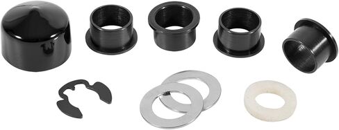 Manicar AM124509 غطاء ختم جلبة الذراع المزدوج ومجموعة إعادة بناء الأجهزة، متوافق مع John Deere AM126566 M143350 AM127958 AM124509 M111740 M147966 M111358 (9 قطع) in Kuwait