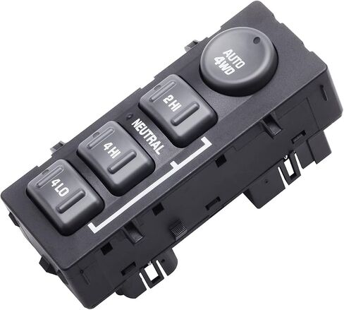 مفتاح SOAESCN 4x4 لـ 2003-2006 Chevy Avalanche Tahoe Silverado Suburban GMC Sierra 1500 2500 3500 Yukon Cadilla Escalade، التحكم في مفتاح تحديد حالة نقل الدفع الرباعي، 15164520,15136039,19259313,901072 in Saudi Arabia