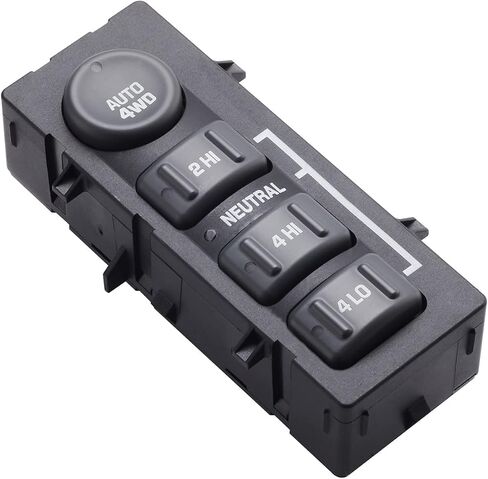 مفتاح SOAESCN 4x4 لـ 2003-2006 Chevy Avalanche Tahoe Silverado Suburban GMC Sierra 1500 2500 3500 Yukon Cadilla Escalade، التحكم في مفتاح تحديد حالة نقل الدفع الرباعي، 15164520,15136039,19259313,901072 in Saudi Arabia