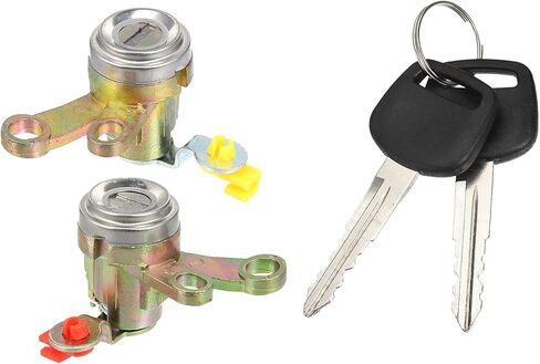 X AUTOHAUX 69052-33010 69051-33010 مفتاح تشغيل الإشعال قفل اسطوانة مع 2 مفاتيح مجموعة لتويوتا كامري 1992-1996 in Saudi Arabia
