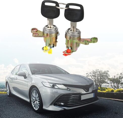 X AUTOHAUX 69052-33010 69051-33010 مفتاح تشغيل الإشعال قفل اسطوانة مع 2 مفاتيح مجموعة لتويوتا كامري 1992-1996 in Saudi Arabia