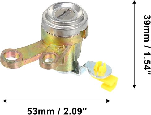 X AUTOHAUX 69052-33010 69051-33010 مفتاح تشغيل الإشعال قفل اسطوانة مع 2 مفاتيح مجموعة لتويوتا كامري 1992-1996 in Saudi Arabia