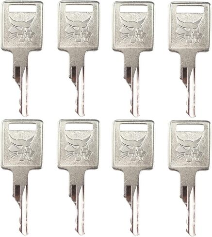 D250 Ignition Keys 6693241 6709527 A77313 307852A1 714602 Replacement for Bobcat Skid Steer Loader A220 A300 T110 T140 T180 T190 T200 T250 T300 T320 T450 T550 S100 S130 S150 (Pack of 8) in Saudi Arabia