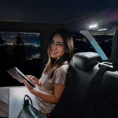 مصابيح السقف الخلفية من BEEGROW تناسب Ford Bronco 2021 2022 2023 2024، أضواء القراءة لملحقات برونكو ببابين، مفتاح اللمس والتحكم الأصلي في زر الضغط (لا تناسب 4 أبواب) in Kuwait