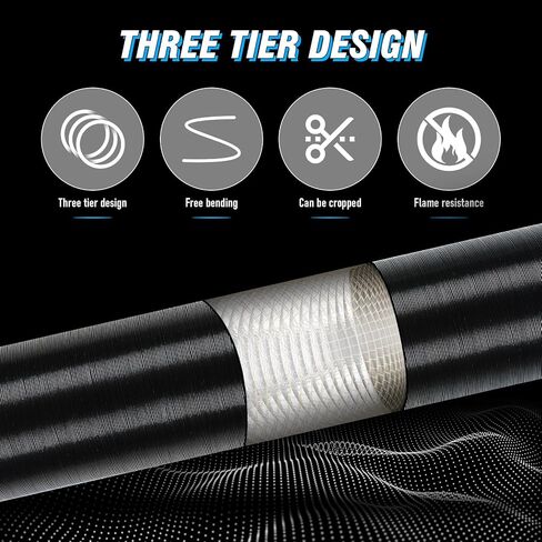 DTNESS 75mm Auto Heater Pipe Ducting, 9Pcs T-Branch Warm Air Outlet Vent Kit, Vent Hose for We-Basto Pro-pex Ebers-pacher Diesel Parking Heater in Kuwait