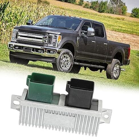 Lrichy Glow Plug Control Relay Module 1828565C1 استبدال مناسب لـ 1999-2010 Ford F-250/350 E-350 Excursion 7.3L 6.0L 6.4L Powerstroke in Kuwait