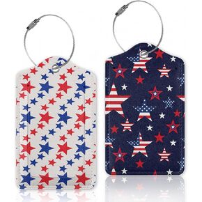 2 Pcs Luggage Tags for Suitcase,Cute Pig with Heart Luggage Tag Name Id Labels with Privacy Cover for Travel Backpack Women Men