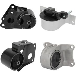OCPTY Engine Motor Mount and Transmission Mount Set Compatible for Nissan Altima 2002 2003 2004 2005 2006 L4 2.5L Sedan, Automatic Transmission A7340 A7342 A7341 A7343 4PCS