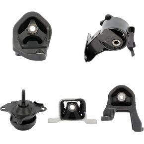 OCPTY Engine Motor Mount and Transmission Mount Set Compatible for Honda CRV 2002 2003 2004 2005 2006 L4 2.4L, 4WD Automatic Transmission # A6597, A6596, A65010, A4504, A4506 5PCS