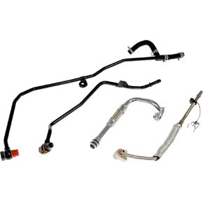 Dorman 667-498 Passenger Side Turbocharger Coolant and Oil Supply/Return Line Kit Compatible with Select Ford Models