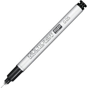 Copic Multiliner SP Black Ink Marker, 0.05 Tip