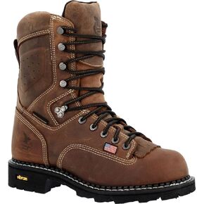 Men's USA Logger Waterproof Work Boot Size 11(M)