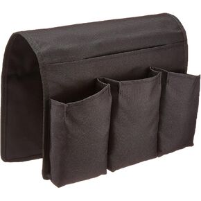 Travelwell Arm Chair Caddy Remote Control Holder Organizer, Black (7265)