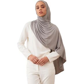 Modest Instant Premium Jersey Hijabs | For Muslim Women Pre-Sewn Head Scarf Wrap Hijabs