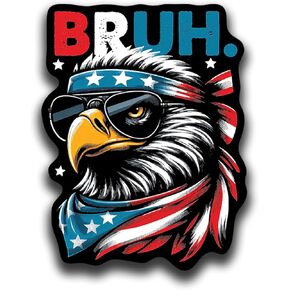 Funny United States of America Bumper Sticker Decal - for Cars, Trucks, Bumpers, Windows, Laptops. Tablets, Cups, Walls - 5.5 Inches at Largest Point (Free Tonight?)
