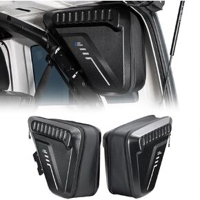 JOYTUTUS Roll Bar Storage Bag Compatible with Wrangler JL 2018-2023, Roll Cage Organizer Multi-Pockets Cargo Bag Saddle bag