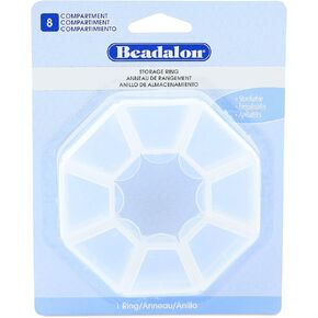 حلقة تخزين Beadalon مكونة من 8 حجرات