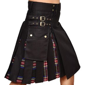 ASU KILTS-Modern Hybrid Utility Cotton & Tartan Kilts for Men-Multiple Tartans Kilt for Men