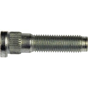 Dorman 610-416 Front M12-1.50 Serrated Wheel Stud - 14.86mm Knurl, 52.2mm Length Compatible with Select Ford / Lincoln / Mercury Models, 10 Pack