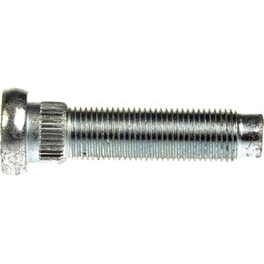 Dorman 610-439 Front 9/16-18 Serrated Wheel Stud - 0.658 In. Knurl, 2-7/16 In. Length Compatible with Select Dodge Models, 10 Pack