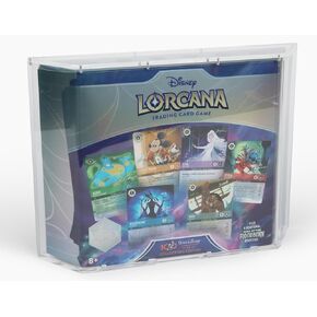 Premium UV-Protected Clear Acrylic Display Case for Disney Lorcana TCG Gift Set Box