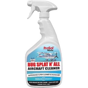 منظف ​​متعدد الأغراض للمركبات من Bug Splat N' All، 32 أونصة سائلة - رذاذ منظف المركبات لبقع الحشرات وأوساخ الطريق والقطران وفضلات الطيور والمزيد - منظف السيارة لجميع أنواع المركبات - آمن على جميع الأسطح in Kuwait