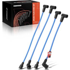 A-Premium 4PCS Spark Plug Wires Compatible with Mazda RX-7 RX7 1993 1994 1995 1.3L, Replace# 6712003