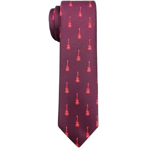 Retreez Music & Arts Ties | Neckties for Men | Microfiber 2.4" Skinny Ties