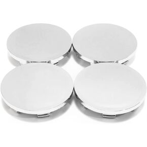 67mm/59mm Chrome Silver Car Wheel Center Hub Caps Set of 4 for Blazer(1995-2005) S10(1995-2004) #15661129
