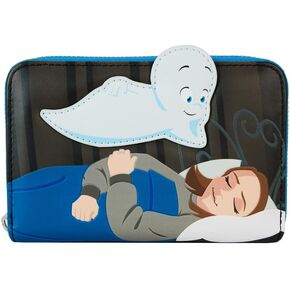 Loungefly Casper the Friendly Ghost Glow Zip Around Wallet