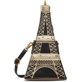 Betsey Johnson Betsey in Paris Crossbody, Black