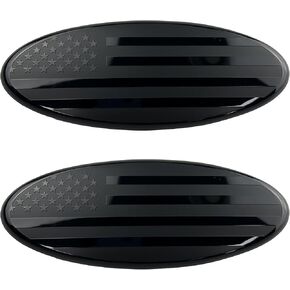9 Inch Front Grill Rear Tailgate Emblem Fit for Ford 04-14 F150, 11-14 Edge, 11-16 Explorer, 06-11 Ranger, 07-14 Expedition (Pack of 2)