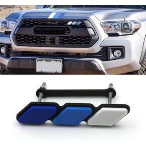 Front Grille Badge Emblem for Tacoma 4 Runner Tundra Sequoia Rav4 Highlander (Yellow/Orange/Red)