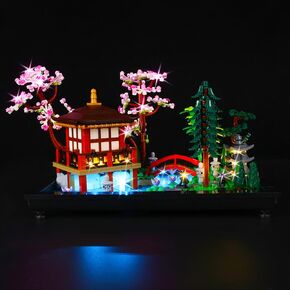 Kyglaring LED Lighting Kit for Lego Icons Tranquil Garden 10315 Set (No Model) - Light Set Compatible with 10315 Creative Building Kit - Without Lego Set(Classic Version)