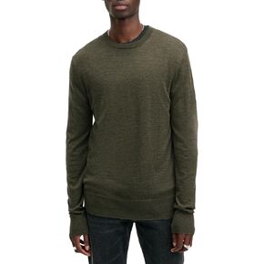AllSaints Men's Mode Merino Crew Neck Sweater