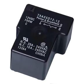 T9AS5D12-12 12VDC 20A مرحل الطاقة ثنائي الفينيل متعدد الكلور 5 دبابيس