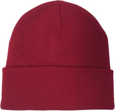 SHEVERCH Classic Acrylic Winter Beanie for Men Women Plain Knit Cuffed Beanie Unisex Warm Winter Hat in Saudi Arabia