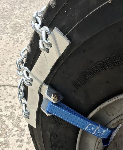 TireChain.com 275/80-22.5, 275/80 22.5 Ratchet Strap Emergency Tire Chains, Priced per set of 2 in Saudi Arabia