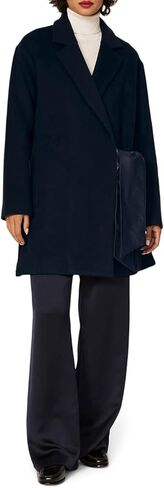 Women's Navy Wrap Tie Jacket in Kuwait