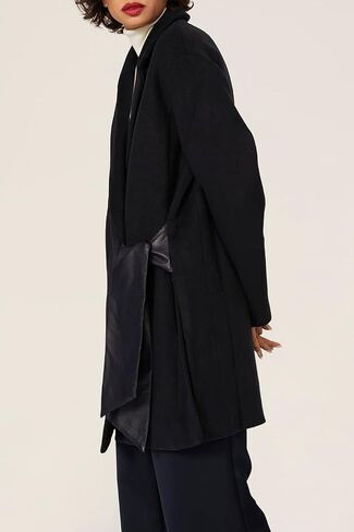 Women's Navy Wrap Tie Jacket in Kuwait