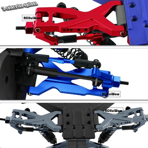 RC Upgrades Part for 1/10 Slash 2WD,Slash 2WD VXL,Alloy Aluminum Front Rear Suspension Arms,Caster Block, Steering Blocks,Rear Stub Axle Carriers,Titanium in Saudi Arabia