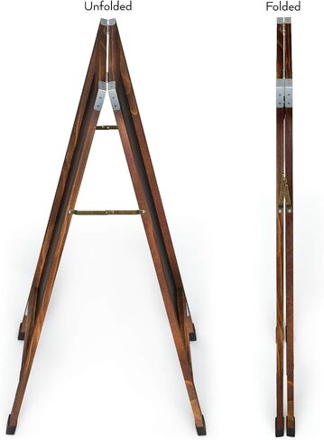 Arteza 40x20 Inch A-Frame Chalkboard Easel Set, Outdoor Chalkboard Sign with Chalk Sticks, Chalk Markers, Erasers, and Stencils, Standing Sign, Office Supplies for Businesses, Announcements & Events in Saudi Arabia